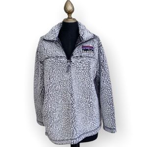 Boxercraft Pullover Seattle Sherpa Quarter Zip Pullover Grey Size Mens Small